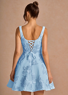 Brynn Sky Blue Mini Dress image2