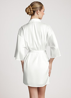 front Classic Satin Robe