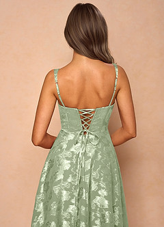 Midi jurk Sylvie Licht Groen image6