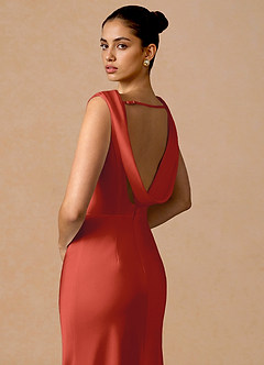 Evarine Rust Maxi Dress image6