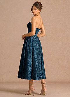 Sadie Navy Midi Dress image2