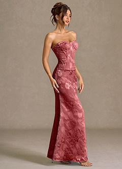 Mireya Vintage Rose Corset Two-Piece Prom Dress image7
