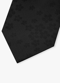 front Jacquard Skinny Tie