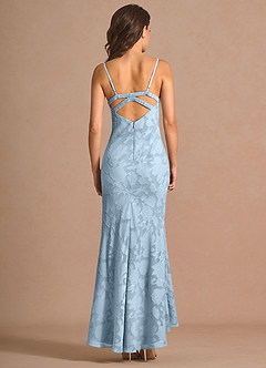 Octavia Sky Blue Maxi Dress image2