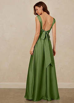Christian Siriano Bridal for Azazie 1001 Bridesmaid Dresses Juniper A-Line Sweetheart Neckline Stretch Satin Dress image5