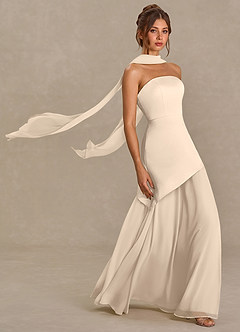 Vestido Crema Largo Alma image5