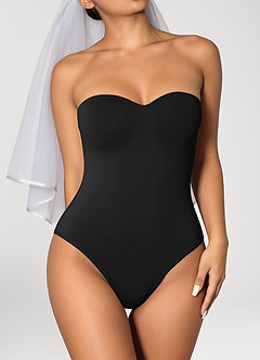 front gaine invisible sans bretelles à bonnets moulés