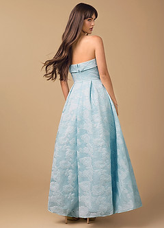 Clementine Pale Blue Maxi Dress image2