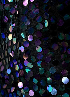 Brightest Moment Black Multi Sequin Bodycon Mini Dress image8