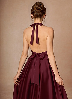 Abito Midi Vino Dominique image7