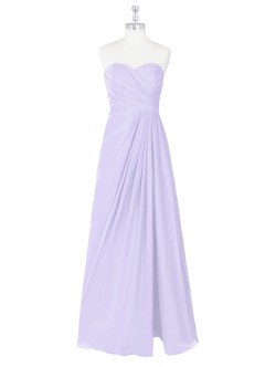 Azazie Arabella Allure Bridesmaid Dresses A-Line Sweetheart Neckline Chiffon Floor-Length Dress image8