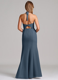 Azazie Emeria Suknie dla druhen Syrena Dekolt w kształcie serca Szyfon Do ziemi Sukienka image2