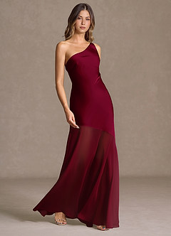 Vestido Merlot Largo Fatima image3