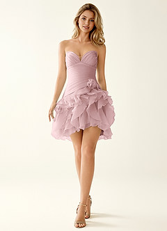 Rentina Rose Robe de bal en tulle mini image5