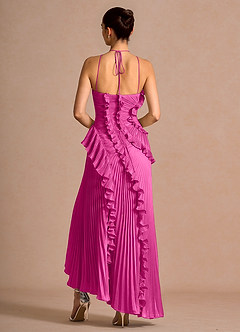 Robe Maxi Rose Vif Hatsu image2