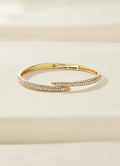 front Pavé kristal wikkelarmband