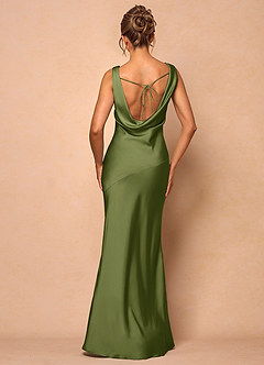 Vestido Oliva Largo Rylina image8