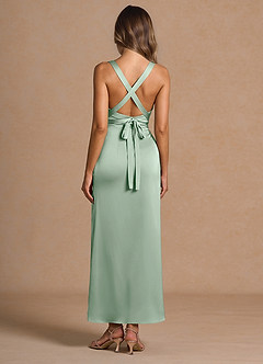 Vestido Pistacho Largo Eulalia image7