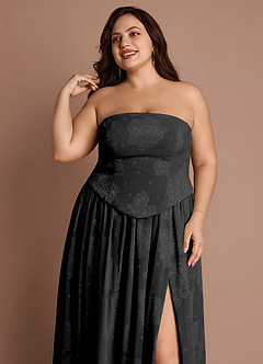 Maxi jurk Isaura Zwart image11