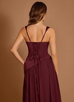 Stephanie Wine Maxi Dress image6