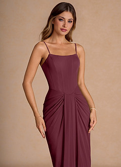 Vestido Vino Largo Anais image6