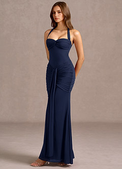 Cassia Navy Maxi Dress image4