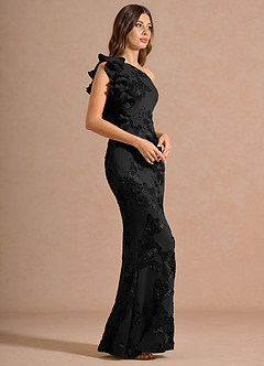 Jezebel Black Maxi Dress image5