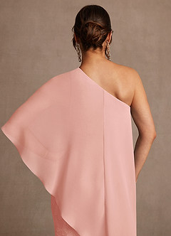 Azazie Wilma Mother of the Bride Dresses Rosette Sheath One Shoulder Floral Burnout Dress image7