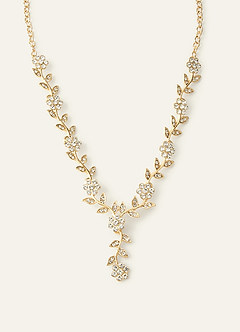 front Floral Vine Jewelry Set