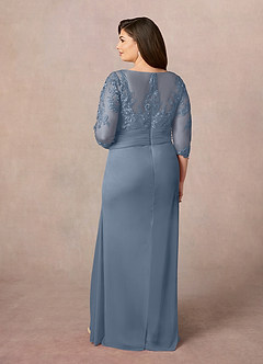 Azazie Fatemah vestidos de madre de la novia Vestido de Crepúsculo de Encaje de Sirena image9