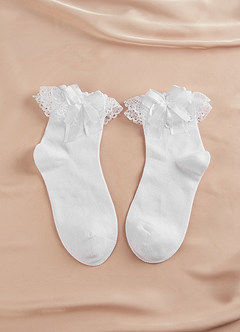 Lace Ruffle Socks