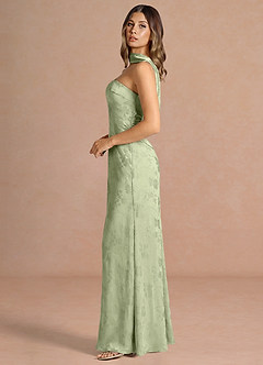 Ghislaine Light Green Maxi Dress image6