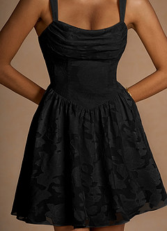 Ivy Black Mini Dress image5
