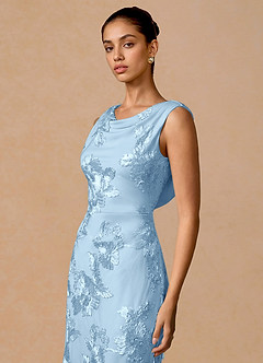Kleid Elowis Himmelblau image3