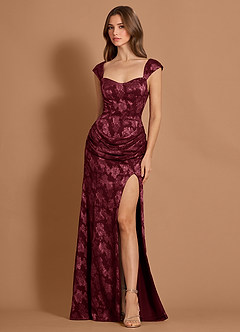 Mazikeen Wine Maxi Dress image5