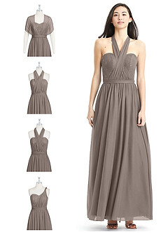 hazelnut bridesmaid dresses