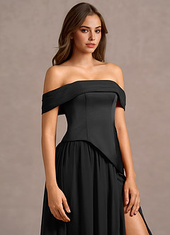 Liora Black Maxi Dress image5
