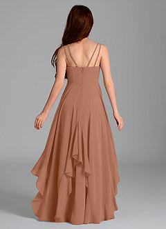 Azazie Karan Junior Bronzer A-Line Chiffon Dress image2