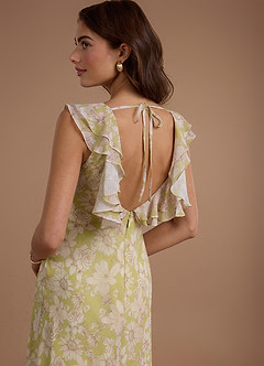 Rianne Olive Floral Maxi Dress image8