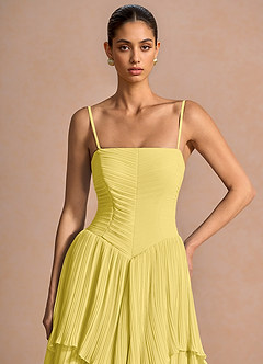 Kerensa Pastel Yellow Maxi Dress image6