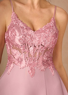 Arlette Rosado Vestido largo image2