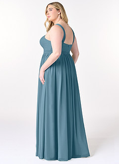 Azazie Elvira Bridesmaid Dresses Bermuda A-Line Pleated Chiffon Dress image10