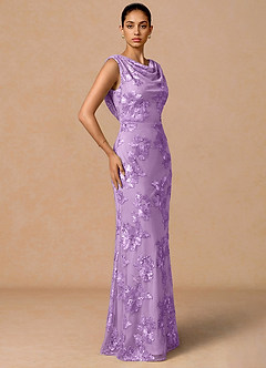Kleid Elowis Gefrosteter Flieder image4