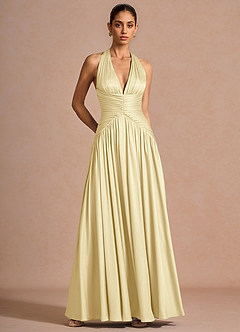 Hecate Maxi Klänning Citronsorbet image5