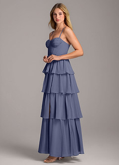 Azazie Alanna Bridesmaid Dresses Stormy A-Line Sweetheart Neckline Chiffon Dress image6