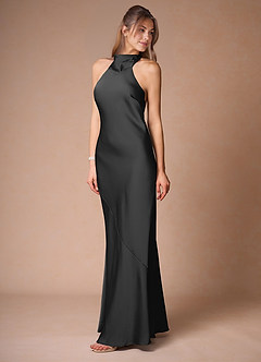 Vestido Negro Largo Shome image2