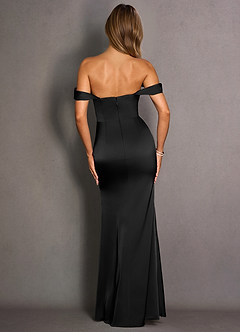 Valine Black Maxi Dress image3