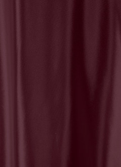 Merlot Cowl V-Neck Tie Back Midi Dress image6