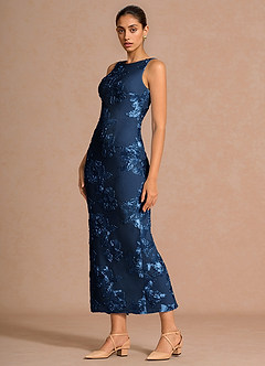 Fionna Navy Maxi Dress image4