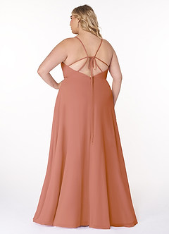 Azazie Everleigh Bridesmaid Dresses MAI TAI A-Line Sweetheart Pleated Chiffon Dress image9